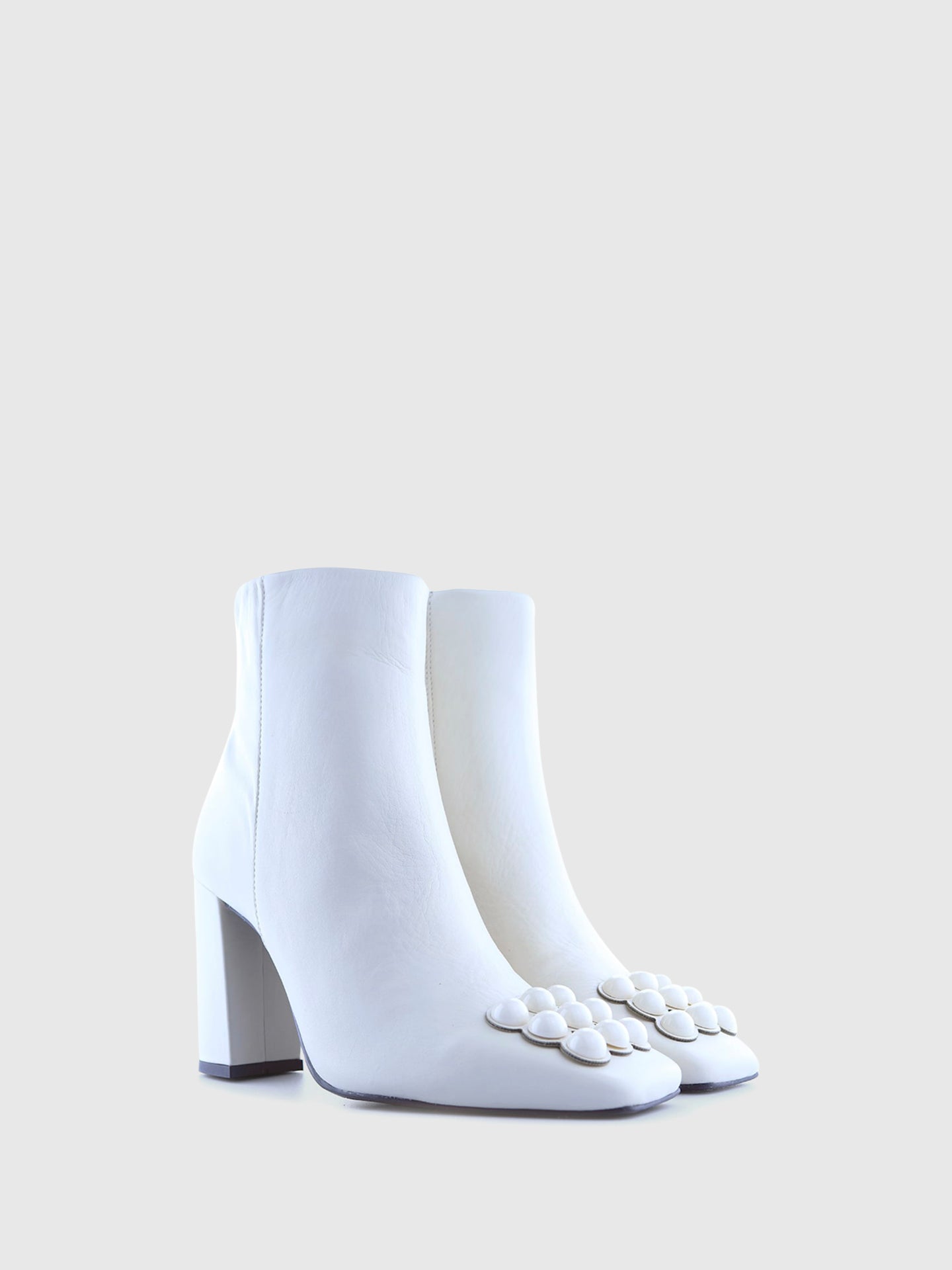 PARODI SHOES Botins com Fecho 60/1592 Branco